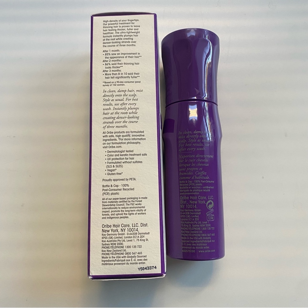 [NWT] Oribe Serene Scalp Densifying Treatment Spray - Picture 3 of 8